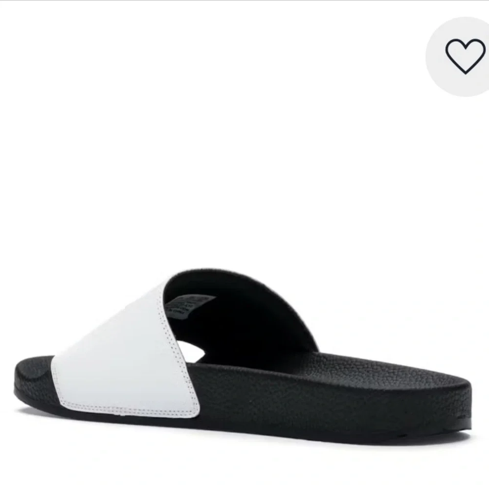 A Bathing Ape Bape Slide, Men’s Slide Sandals, SS19 College Logo White, Size 7